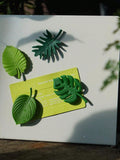 4pcs Leaves Shape Refrigerator Magnets - Strong Magnetic Stickers Home Decoration