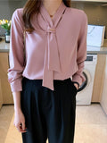 Women's Solid Color Casual Everyday Shirt SD