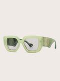 Graphic Frame Fashion Glasses SD