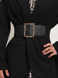 Geo Buckle Wide Belt