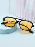 Square Frame Fashion Glasses