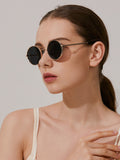 Retro Steampunk Metal Frame Fashion Glasses for a Trendy Vintage Look