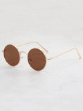 Round Frame Fashion Glasses Vintage SD