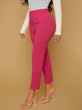 SXY Solid High Waist Pants