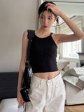 DAZY Solid Crop Cami Top SD