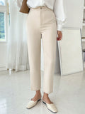 DAZY High Waist Straight Leg Pants