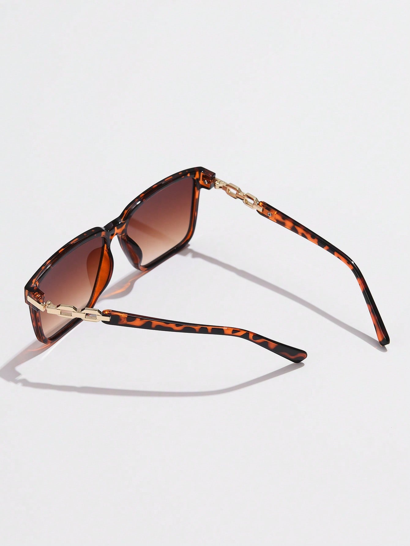 Chain Arm Square Frame Sunglasses The Chintz