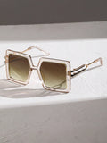 Square Frame Fashion Glasses