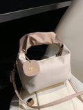 Mini Hobo Bag PU Ruched Detail SD