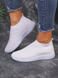 Solid Color Minimalist Women'S Sports Shoes